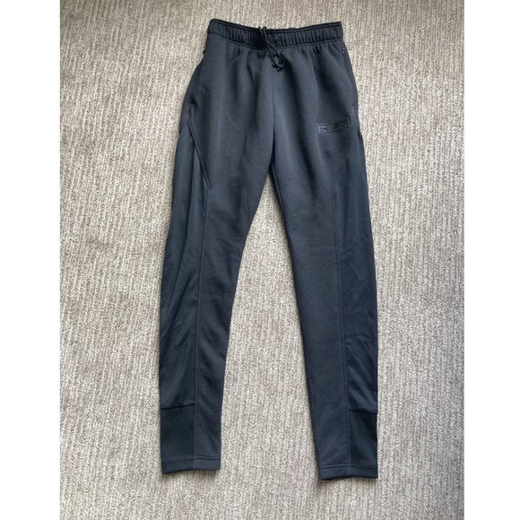 New Men's Small Under Armour SC Basketball Lightweight Tapered Joggers Blue - Picture 1 of 3